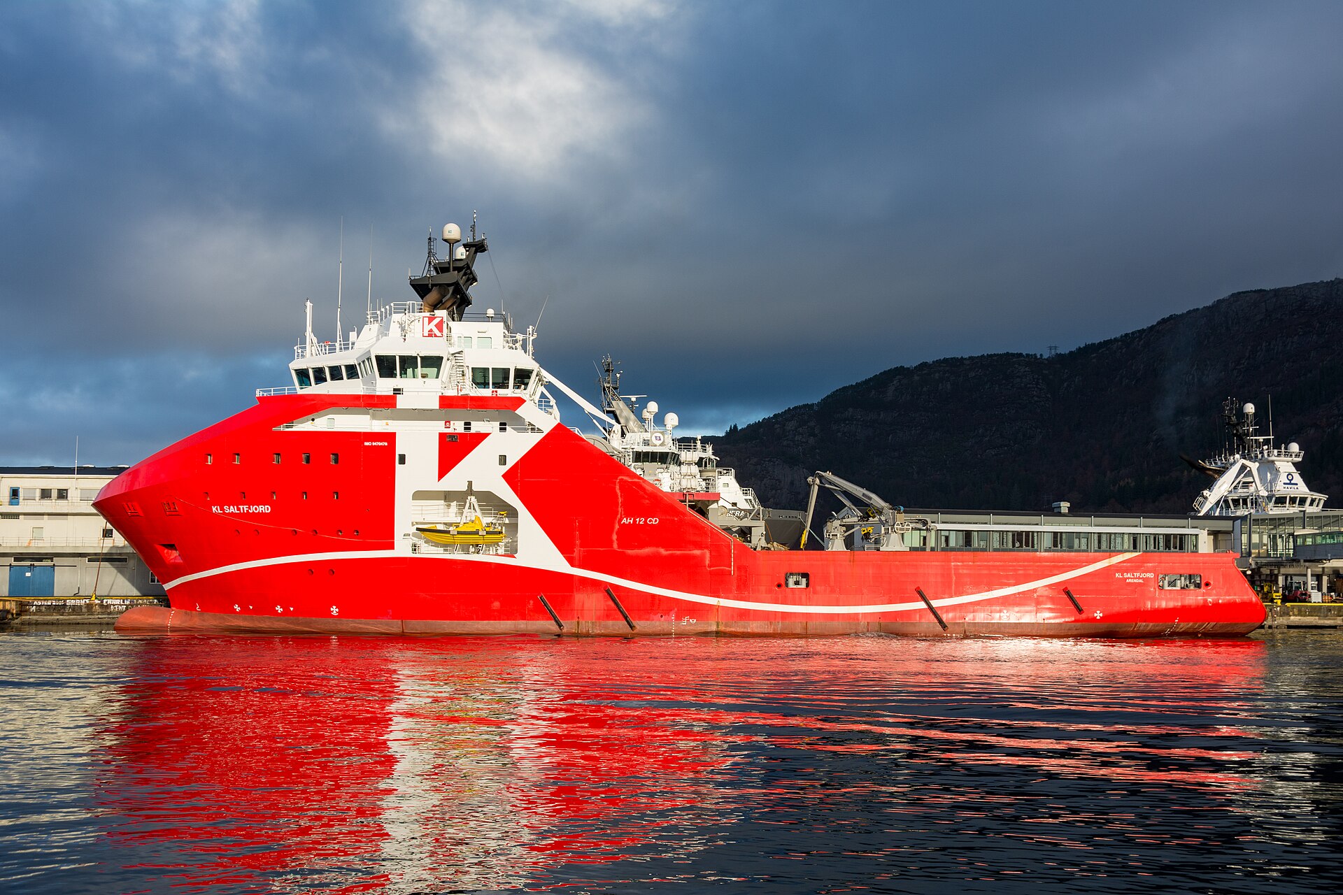Norwegian coastal industry vessel